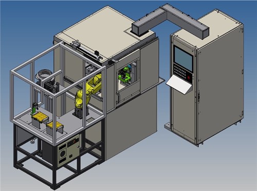 3D CAD MODEL OF A NEMT GRINDER