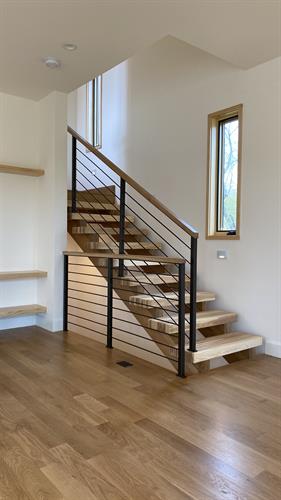 Contemporary staircase