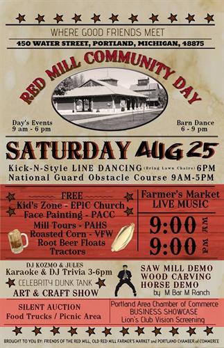 Red Mill Community Day 3rd Annual Aug 22 2020 Mi Portland