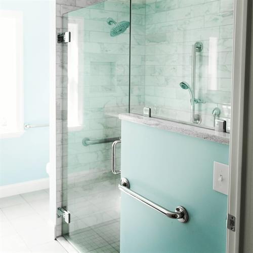 Primary bathroom design and remodel