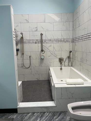 Primary bathroom design and remodel