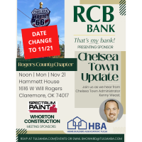 Rogers County Chapter | Chelsea Town Update DATE CHANGE TO 11/21