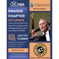 Owasso Chapter - City Update with City Manager Warren Lehr