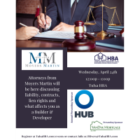 Builders & Developers Council: Legalities with Moyers Martin Attorneys