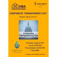 Associates Council: Corporate Transparency Act