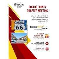 Rogers County Chapter Meeting; Centennial Route 66