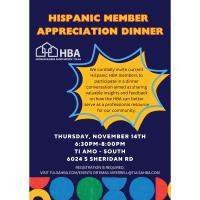 Hispanic Member Appreciation Dinner