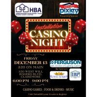 Rogers County Casino Night - Installation / Holiday Party