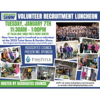 Associates Council - H&G Show Volunteer Recruitment, 2024