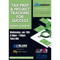 PWB & Remodelers: Tax Prep and Project Tracking for Success