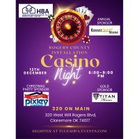 Rogers County Casino Night - Installation / Holiday Party