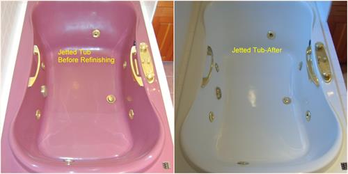 Bathtub refinsihing-color change