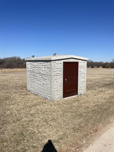 7x9 Concrete Safe Room - Holds up to 15 people 