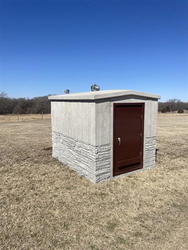 6x8 Concrete Saferoom- Holds up to 12 people 