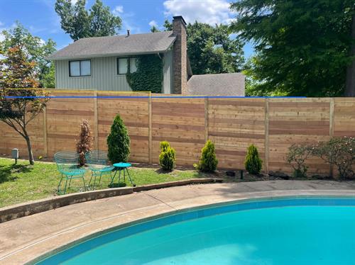 horizontal fence concepts