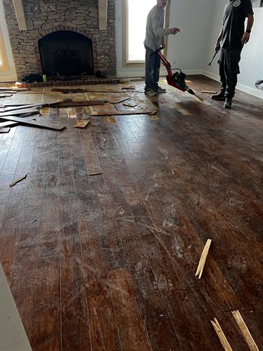 Wood floor?  We do that doo. 