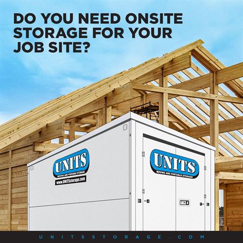 Do you need On-Site Storage for your Job Site?