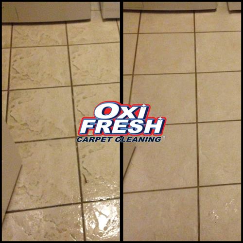 Tile & Grout Before/After