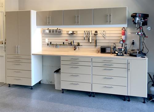 Garage Slatwall Storage Systems and Accessories