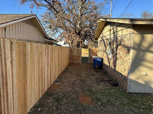 Privacy Fence Broken Arrow