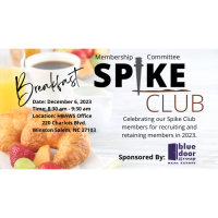 Spike Club Breakfast-8:30am
