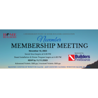 November Board Installation- 5:00pm