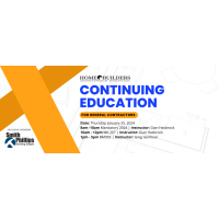 Continuing Education for General Contractors