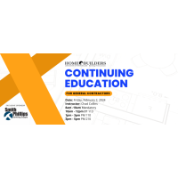 Continuing Education for General Contractors-8am