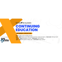 Continuing Education for General Contractors-8am