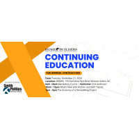 Continuing Education for General Contractors-8am