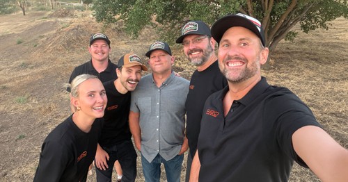 Obsidian Sky Roofing Team Selfie