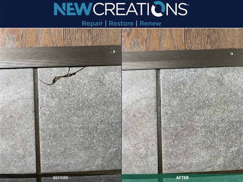 Color matching, sheen, and texture for a nearly invisible repair