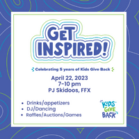 Get Inspired! Kids Give Back 5-Year Anniversary Celebration
