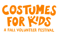 Costumes for Kids, A Fall Volunteer Festival