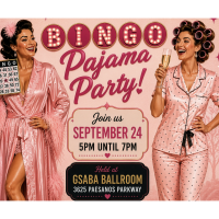 2026 PWB BINGO Pajama Party