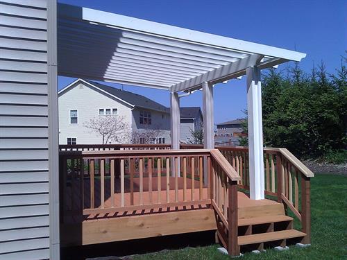 Deck and Patio Cover Combination