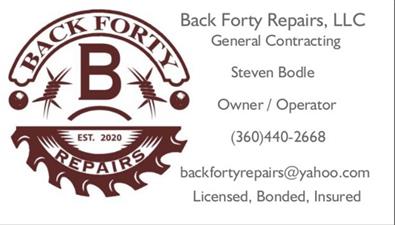 Back Forty Repairs, LLC