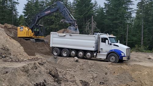 Our 1st truck on our 1st job