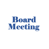 RESCHEDULED-Board of Directors Meeting-RESCHEDULED TO MARCH 31