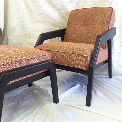 Vintage Chair with New Upholstery