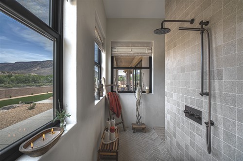 Desert Luxury Primary Shower