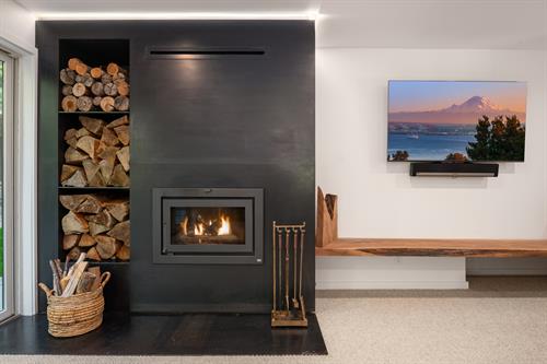 Steel Clad FirePlace