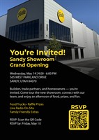 Join Pella Utah at their Sandy Grand Opening Event!