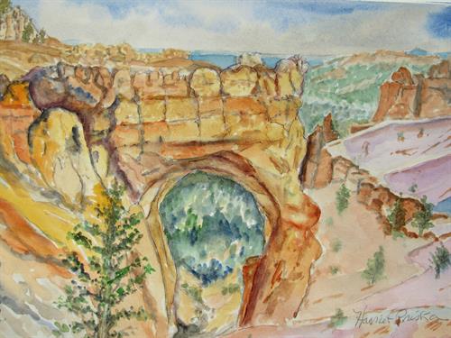 Natural Bridge Bryce Canyon NP