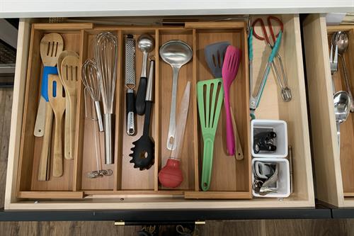 Organize your kitchen drawers