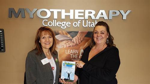 Myotherapy College of Utah, book donation