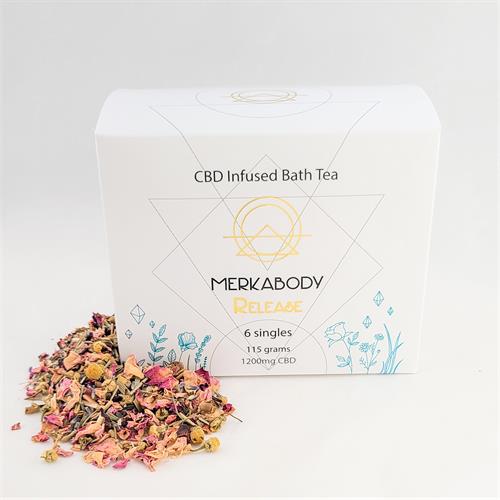 Merkabody Release CBD Bath Tea