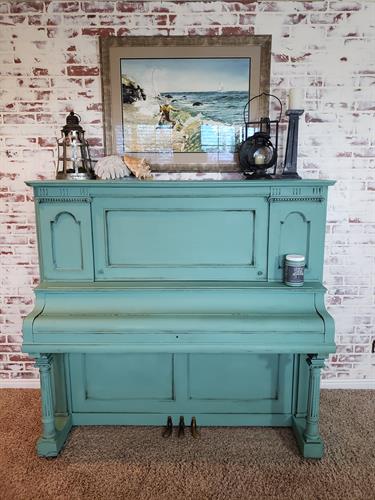 Riptide Piano Chalky Chicks Furniture Paint