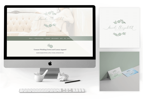 Ariel Elizabeth Designs Visual Brand and Website Design and Development