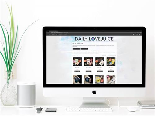 Daily Lovejuice Visual Brand and eCommerce Website Design and Development